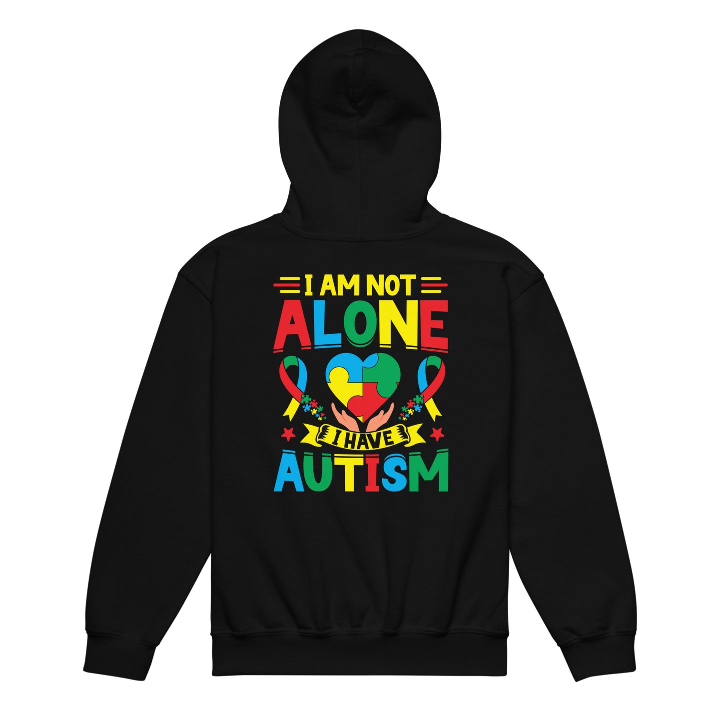 Autism Acceptance Together Quality Gildan Classic Youth Hoodie