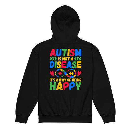 Autism Acceptance Together Quality Gildan Classic Youth Hoodie