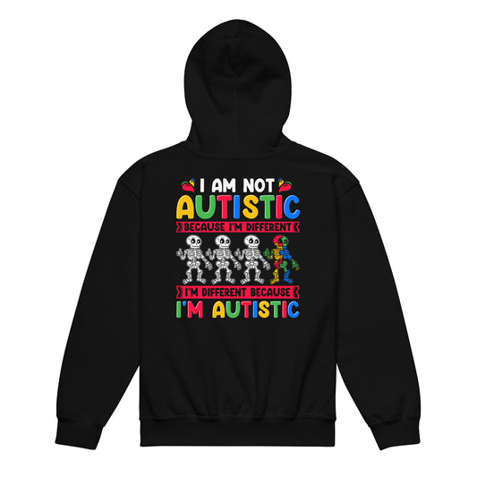 Autism Acceptance Together Quality Gildan Classic Youth Hoodie