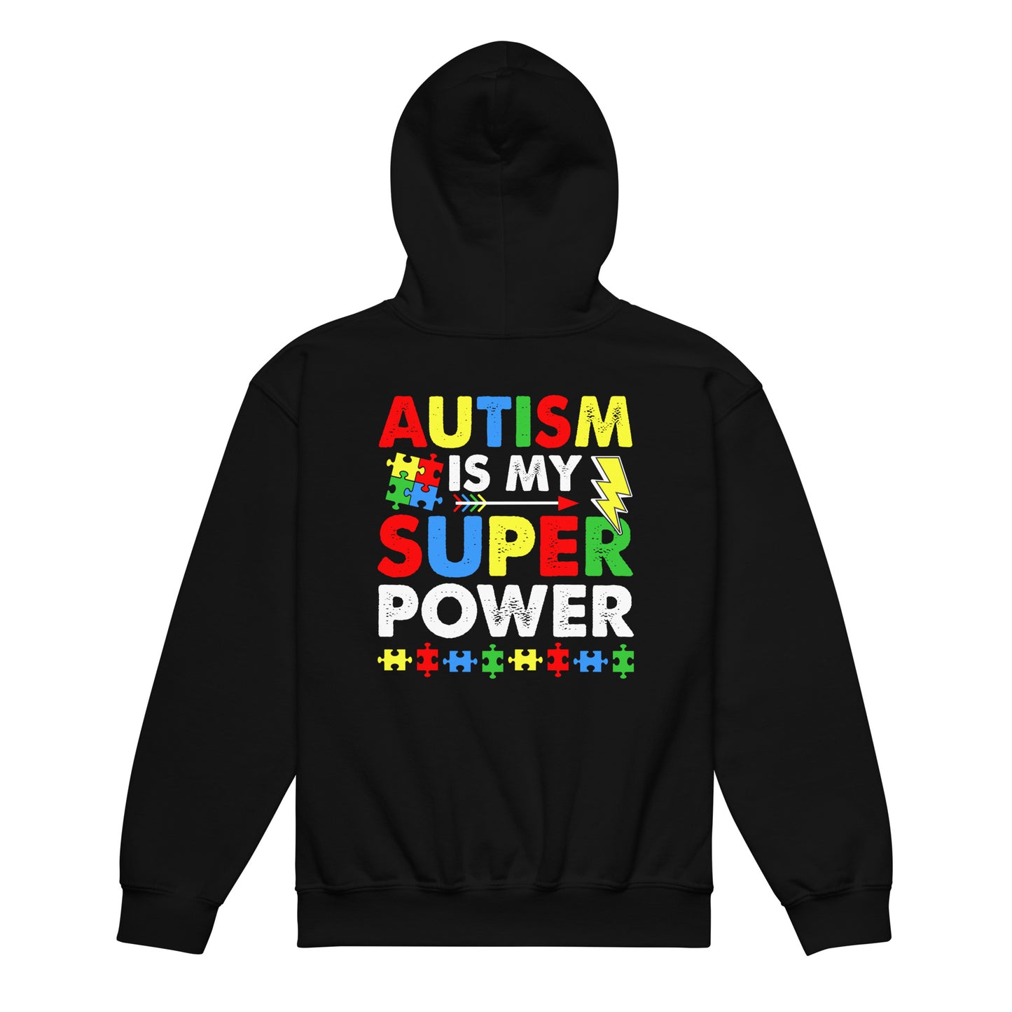 Autism Acceptance Together Quality Gildan Classic Youth Hoodie