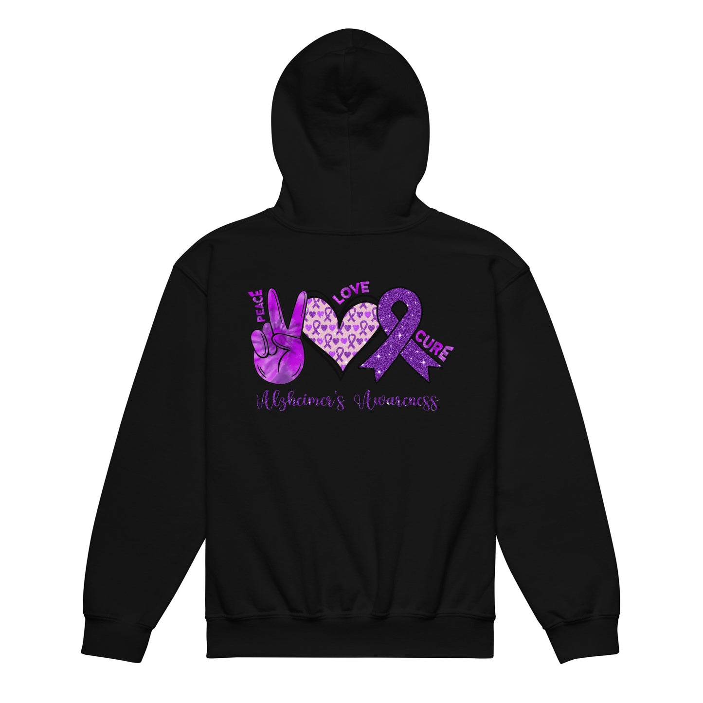 Alzheimer's Awareness Quality Gildan Classic Youth Hoodie