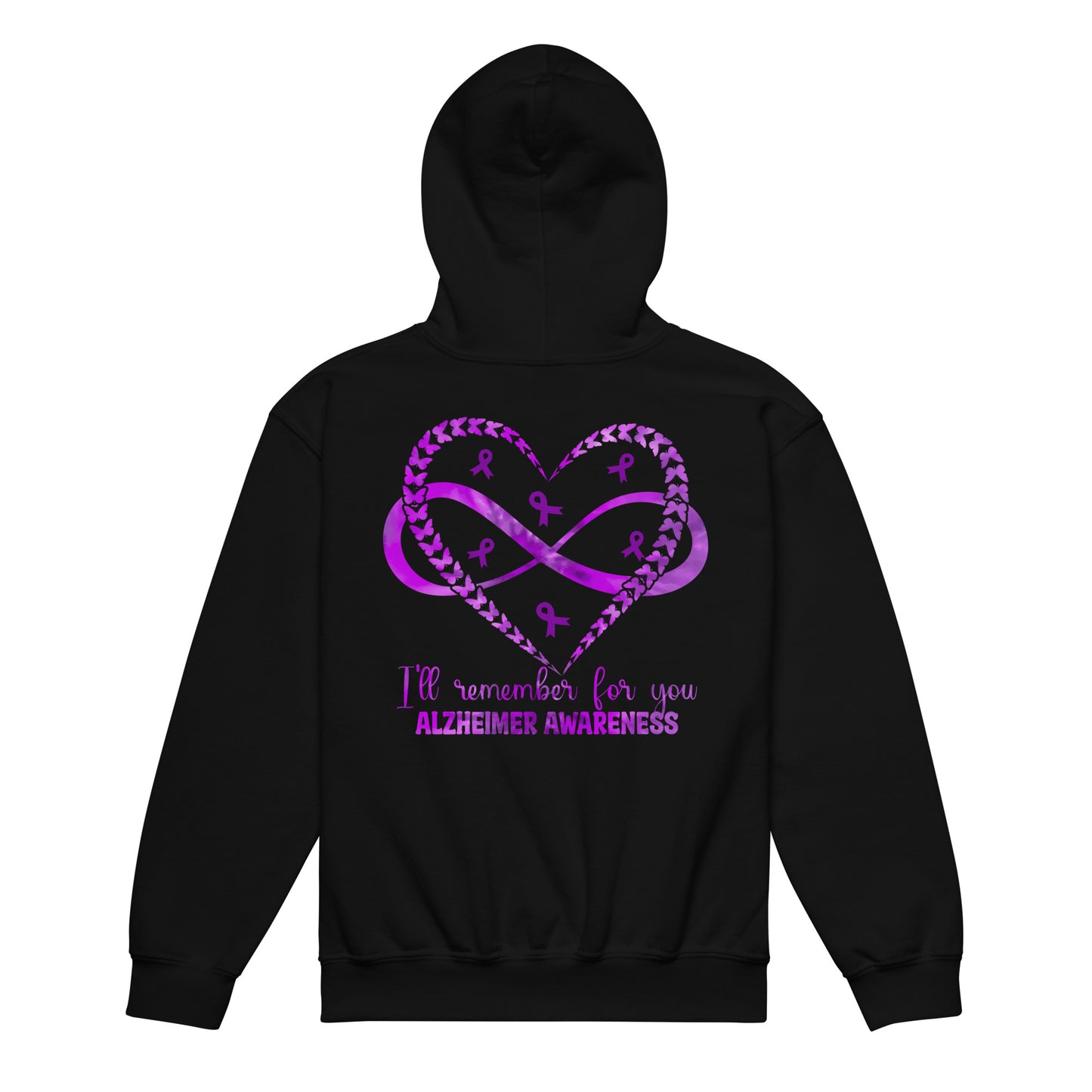 Alzheimer's Awareness Quality Gildan Classic Youth Hoodie