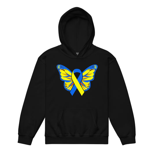 Down Syndrome Awareness Quality Gildan Classic Youth Hoodie