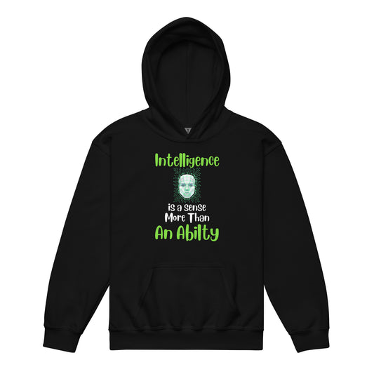 Intelligence is a Sense More Than an Ability Classic Gildan Youth Hoodie