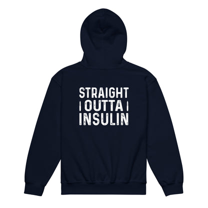 Diabetes Awareness Quality Gildan Youth Hoodie