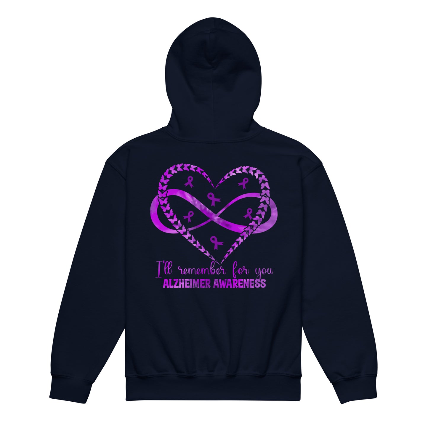 Alzheimer's Awareness Quality Gildan Classic Youth Hoodie