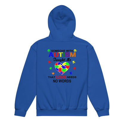 Autism Acceptance Together Quality Gildan Classic Youth Hoodie