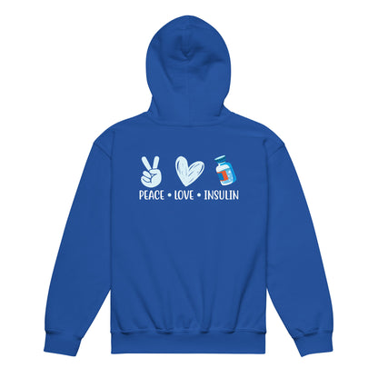 Diabetes Awareness Quality Gildan Youth Hoodie