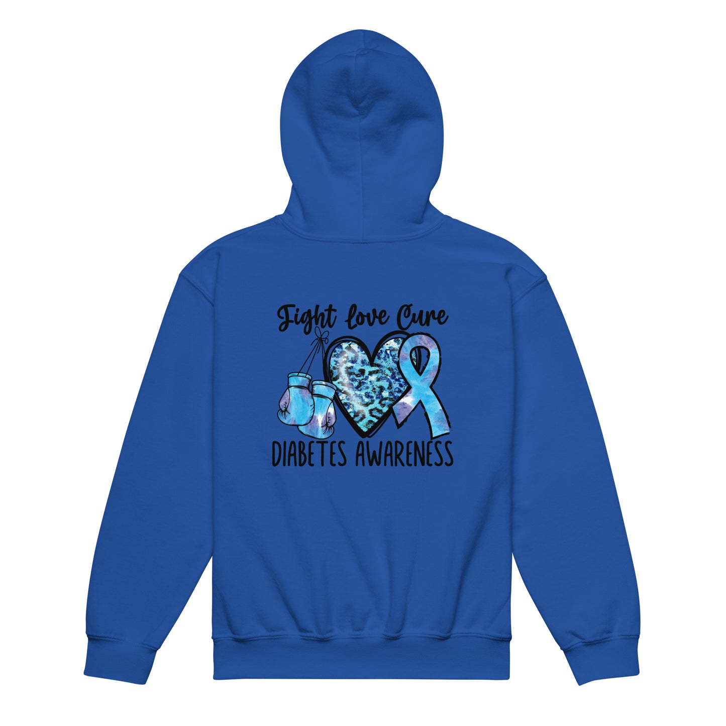 Diabetes Awareness Quality Gildan Youth Hoodie