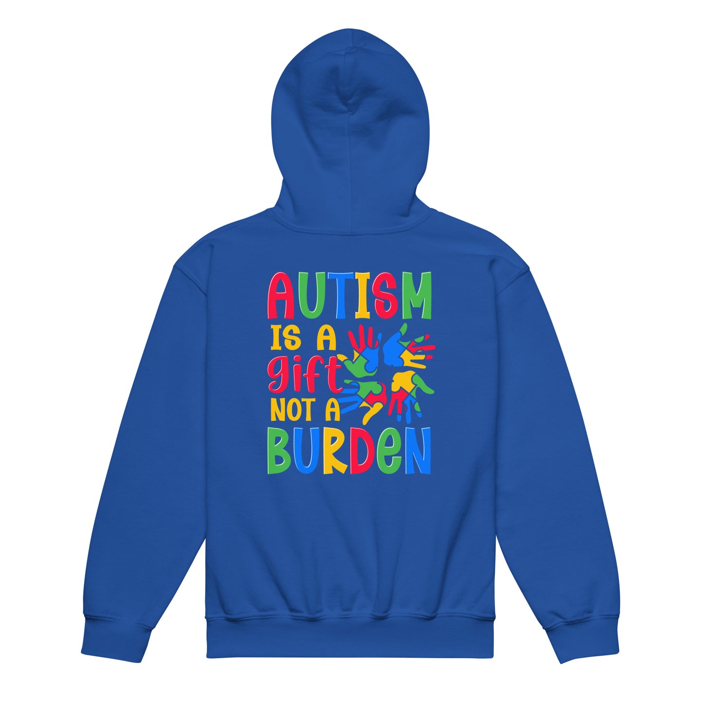 Autism Acceptance Together Quality Gildan Classic Youth Hoodie