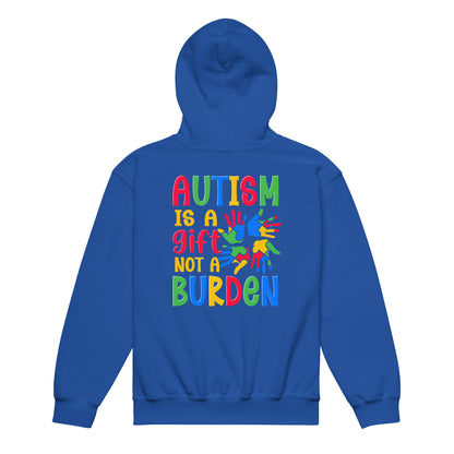 Autism Acceptance Together Quality Gildan Classic Youth Hoodie