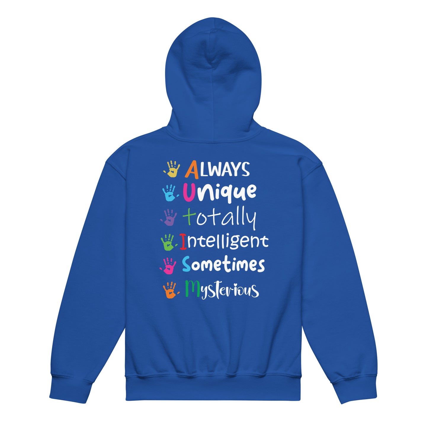 Autism Acceptance Together Quality Gildan Classic Youth Hoodie