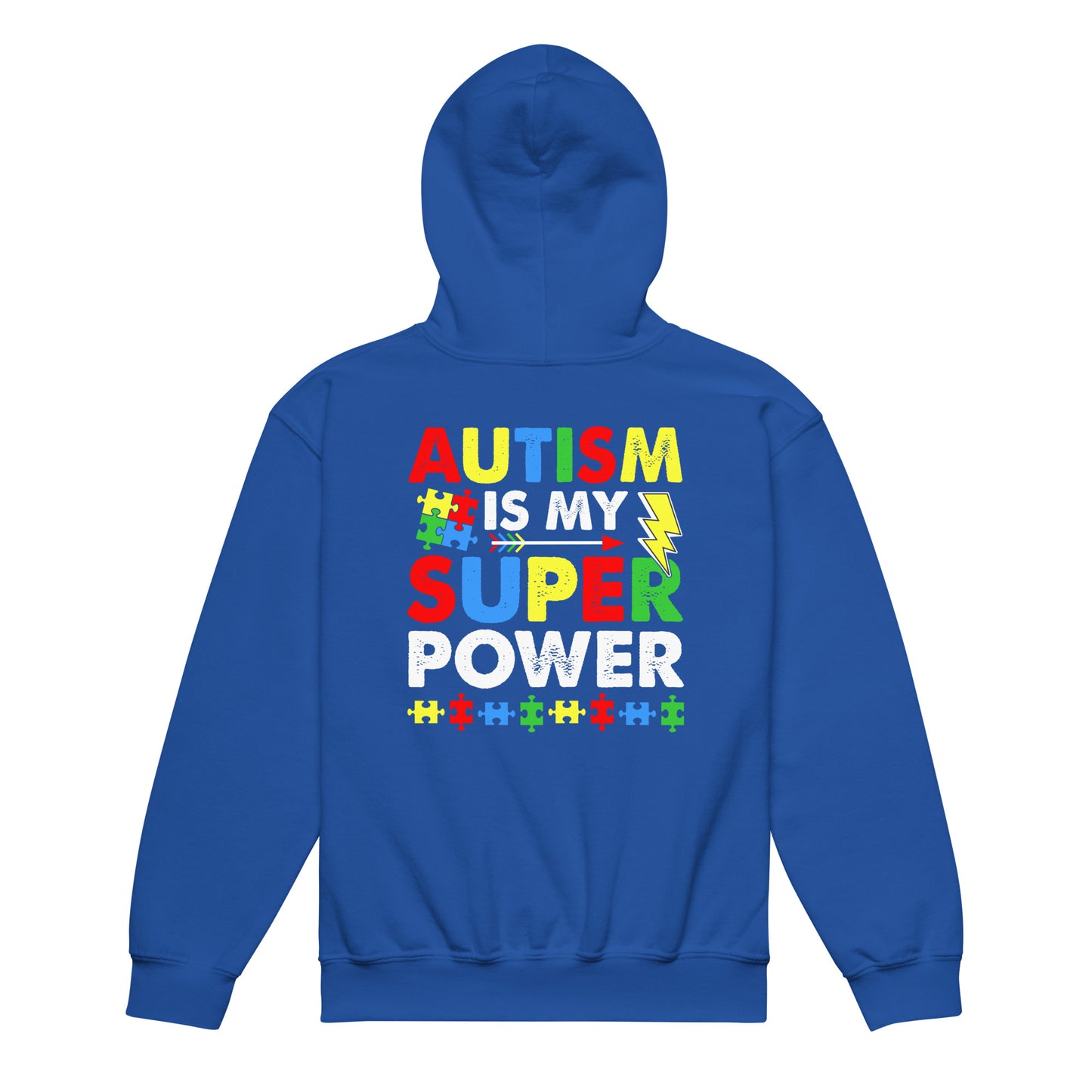 Autism Acceptance Together Quality Gildan Classic Youth Hoodie