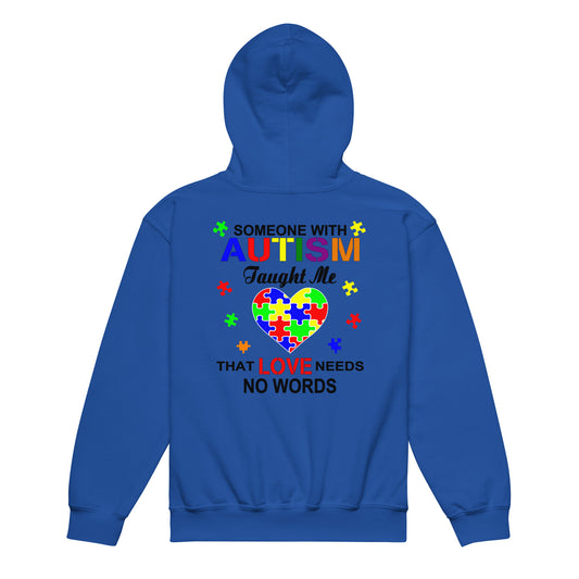 Autism Acceptance Together Quality Gildan Classic Youth Hoodie
