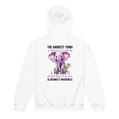 Alzheimer's Awareness Quality Gildan Classic Youth Hoodie