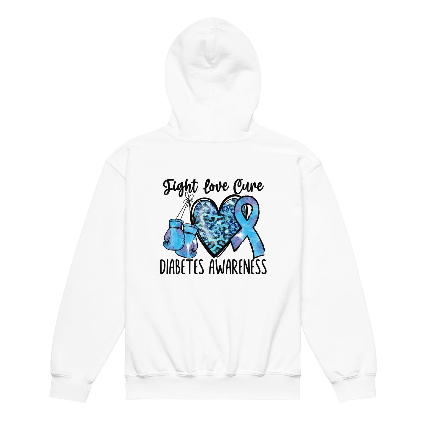 Diabetes Awareness Quality Gildan Youth Hoodie