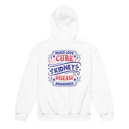 Kidney Awareness Quality Gildan Youth Hoodie