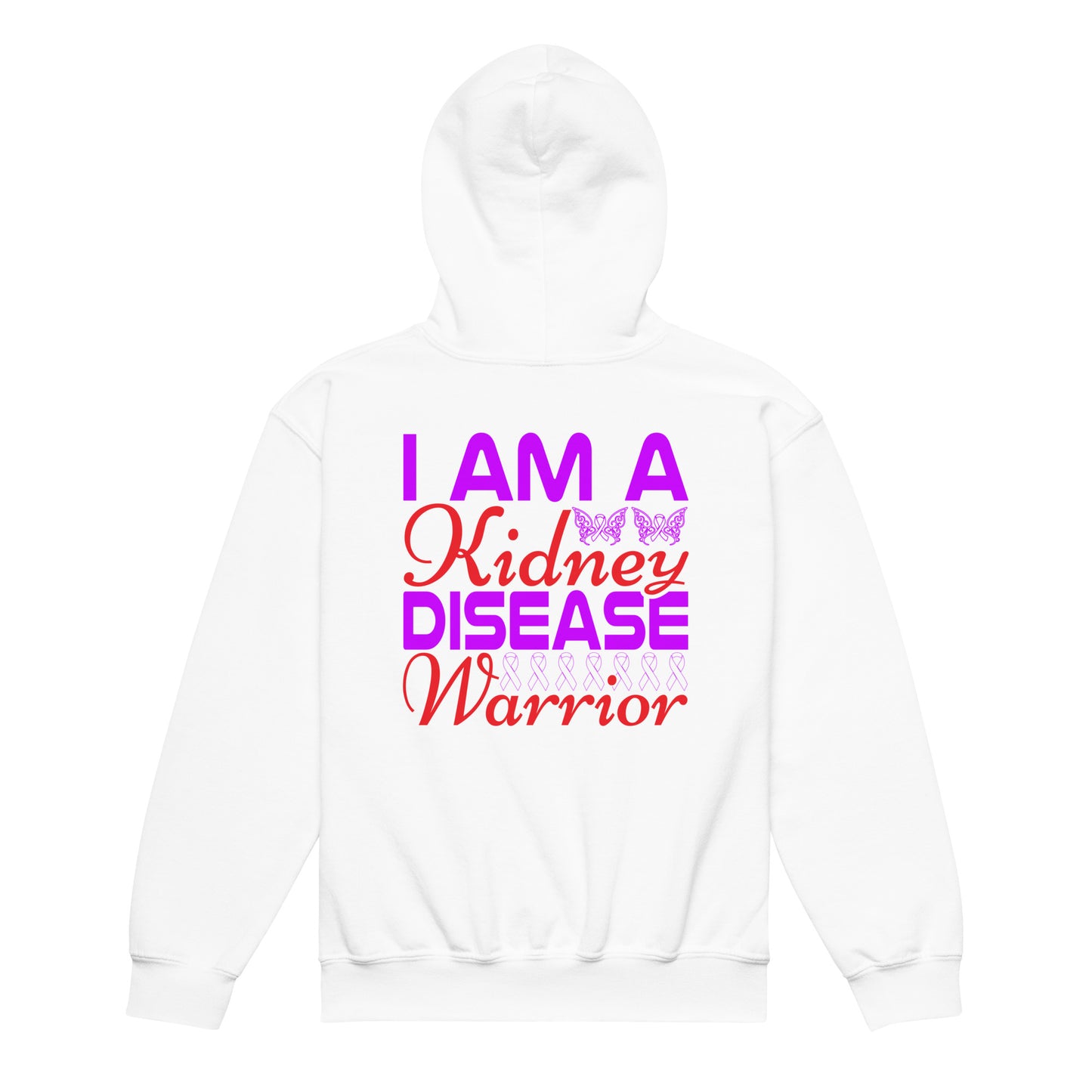 Kidney Awareness Quality Gildan Youth Hoodie