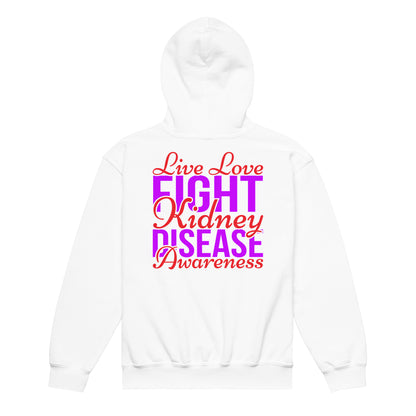 Kidney Awareness Quality Gildan Youth Hoodie