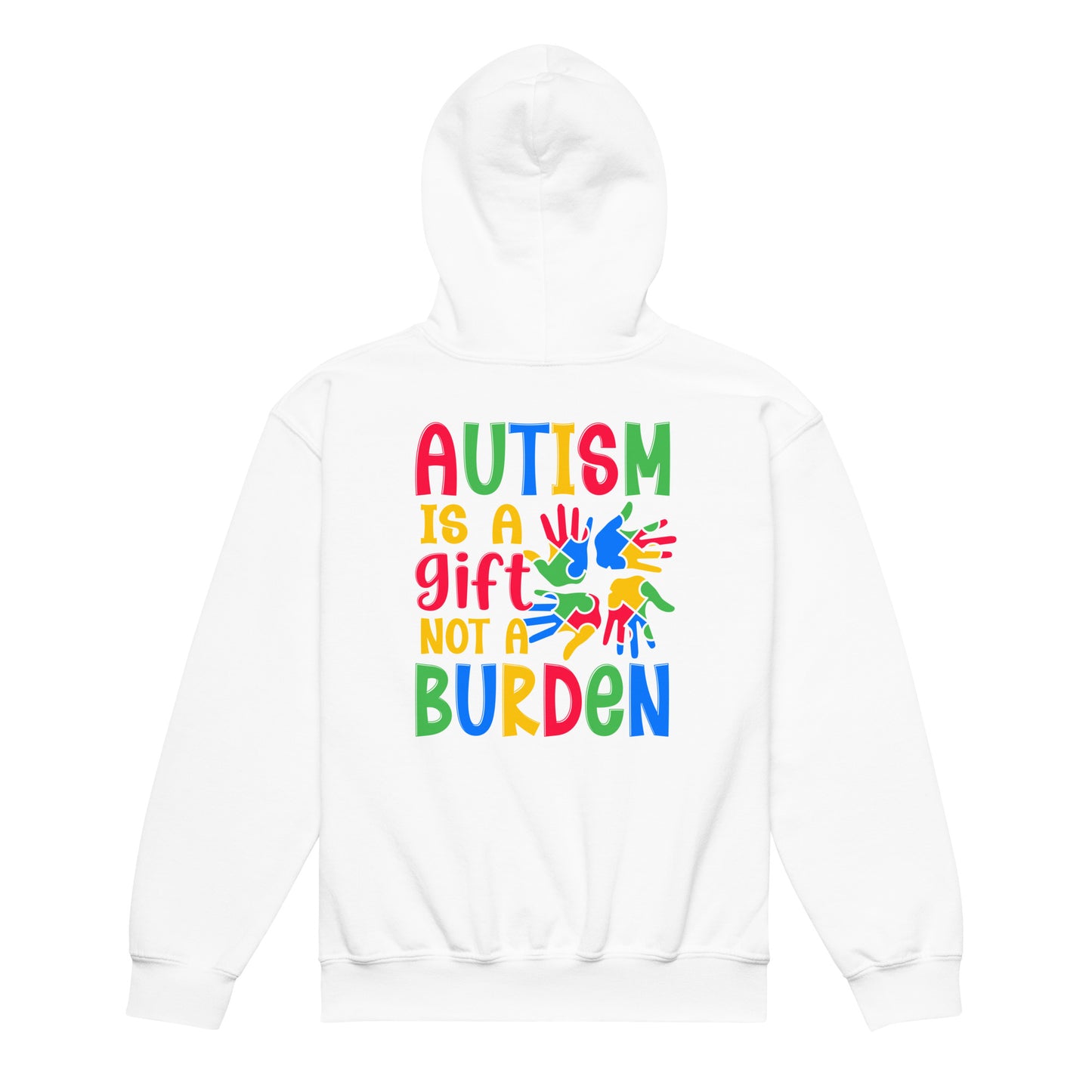 Autism Acceptance Together Quality Gildan Classic Youth Hoodie