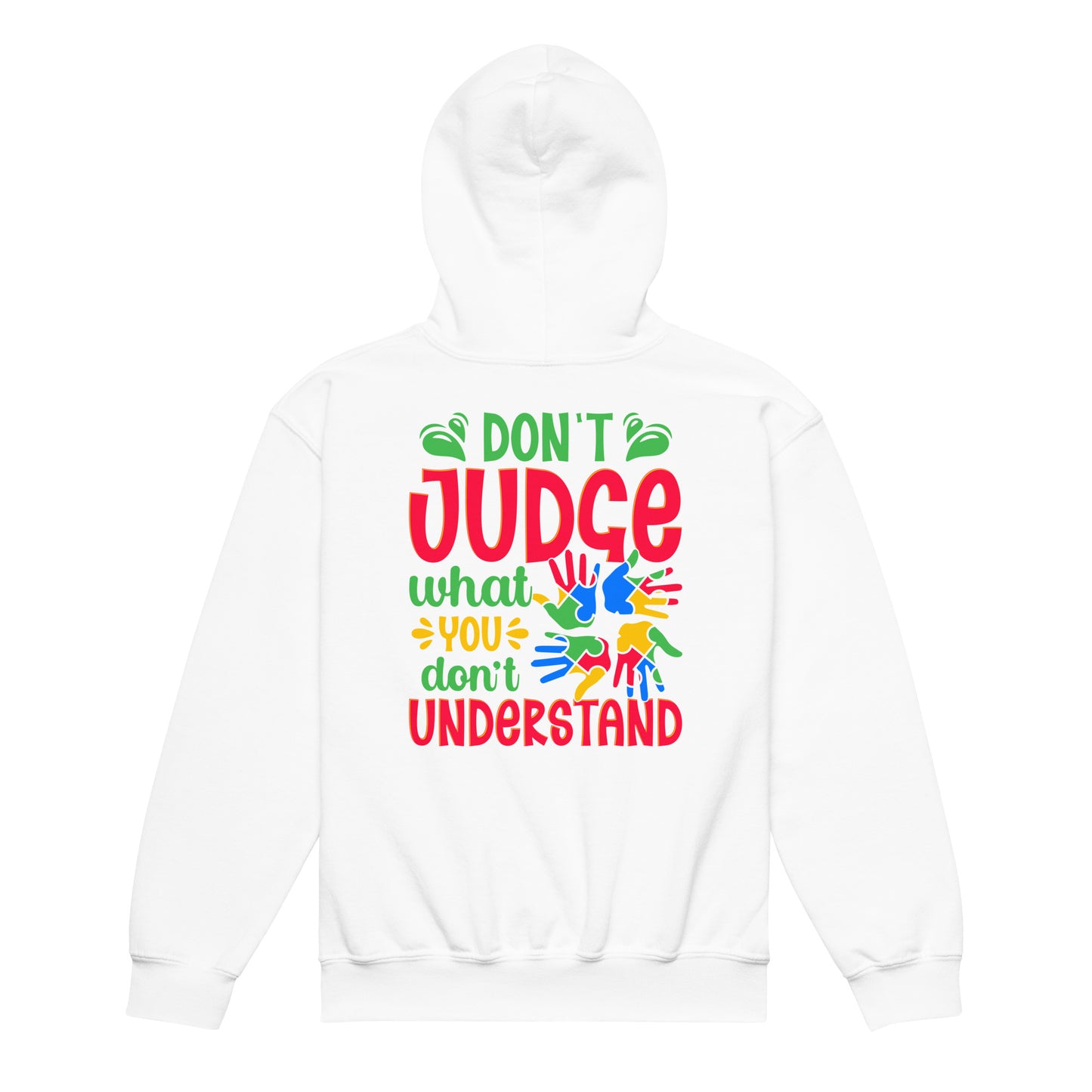 Autism Acceptance Together Quality Gildan Classic Youth Hoodie