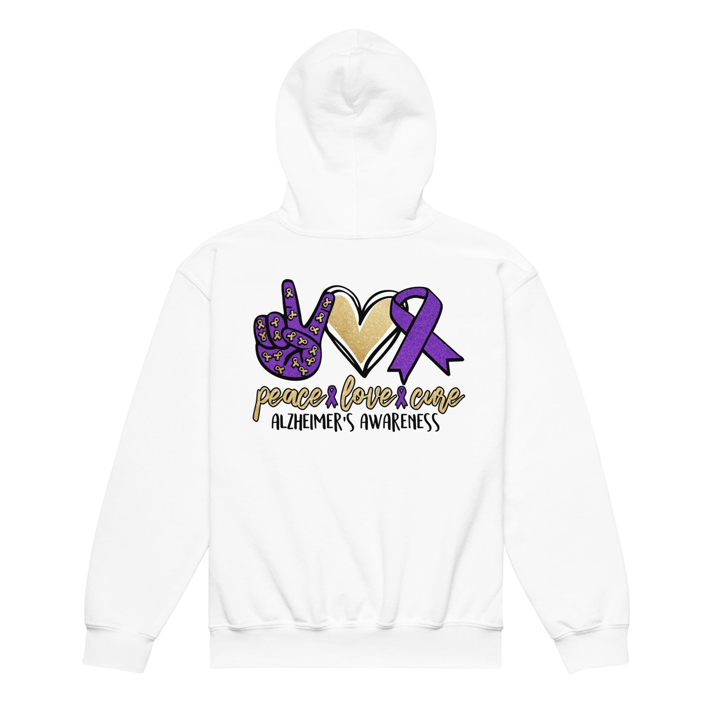 Alzheimer's Awareness Quality Gildan Classic Youth Hoodie