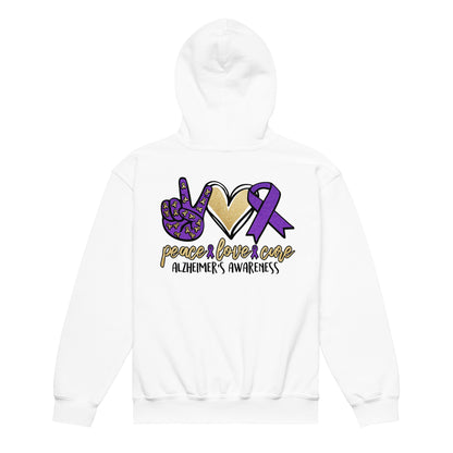 Alzheimer's Awareness Quality Gildan Classic Youth Hoodie