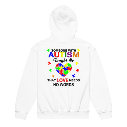 Autism Acceptance Together Quality Gildan Classic Youth Hoodie