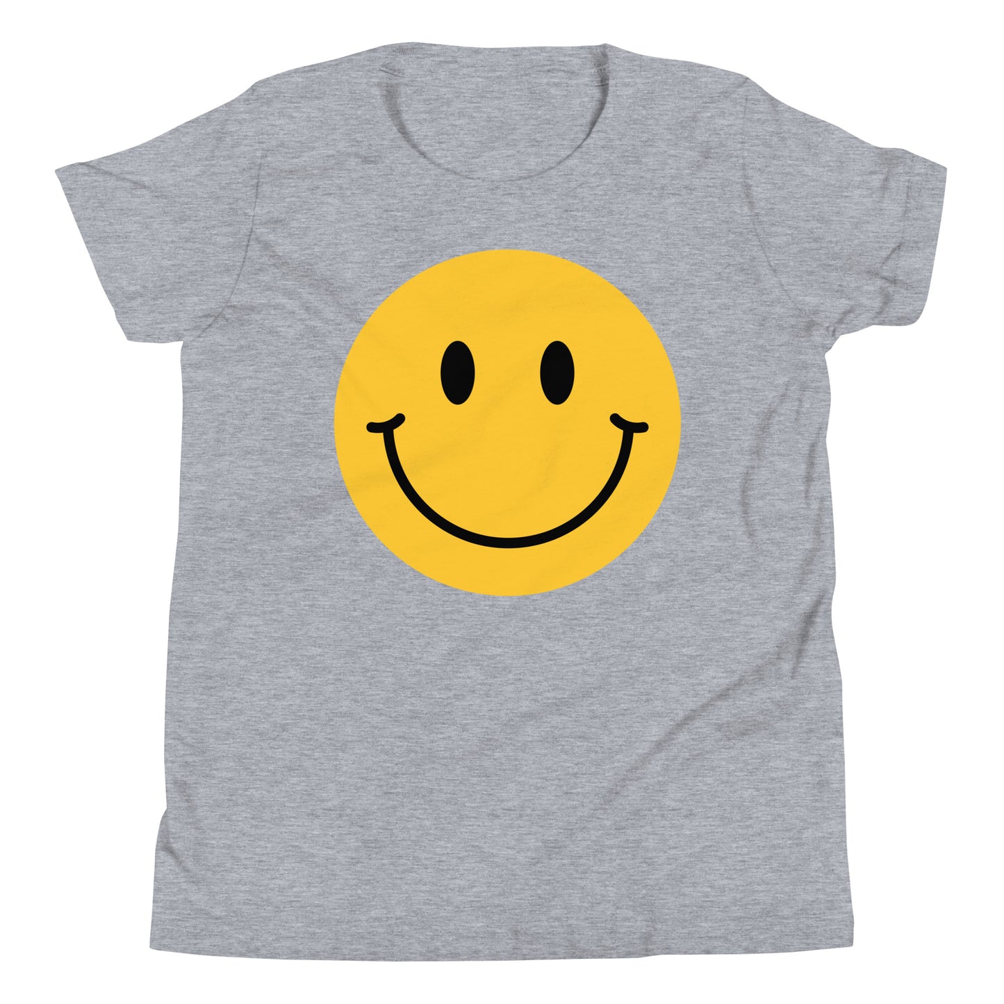 Smiley Face Quality Cotton Bella Canvas Youth T-Shirt