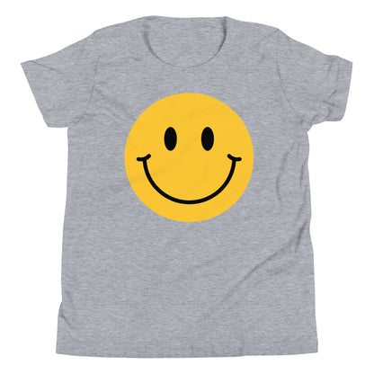 Smiley Face Quality Cotton Bella Canvas Youth T-Shirt