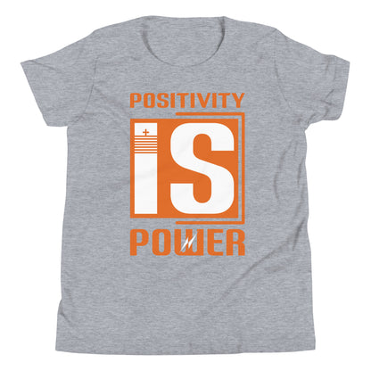 Positivity is Power Quality Cotton Bella Canvas Youth T-Shirt