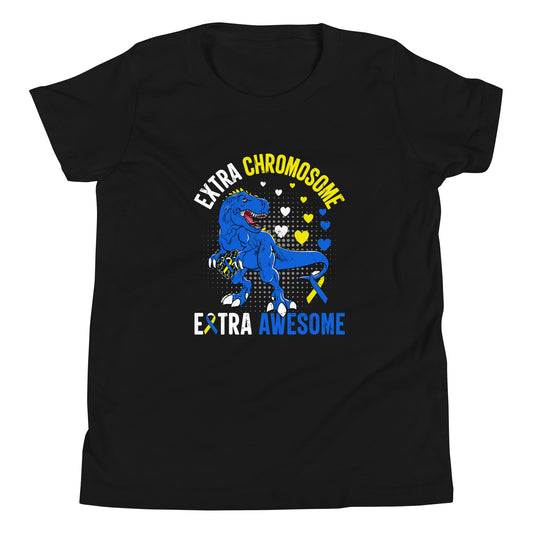Down Syndrome Awareness Quality Cotton Bella Canvas Youth T-Shirt