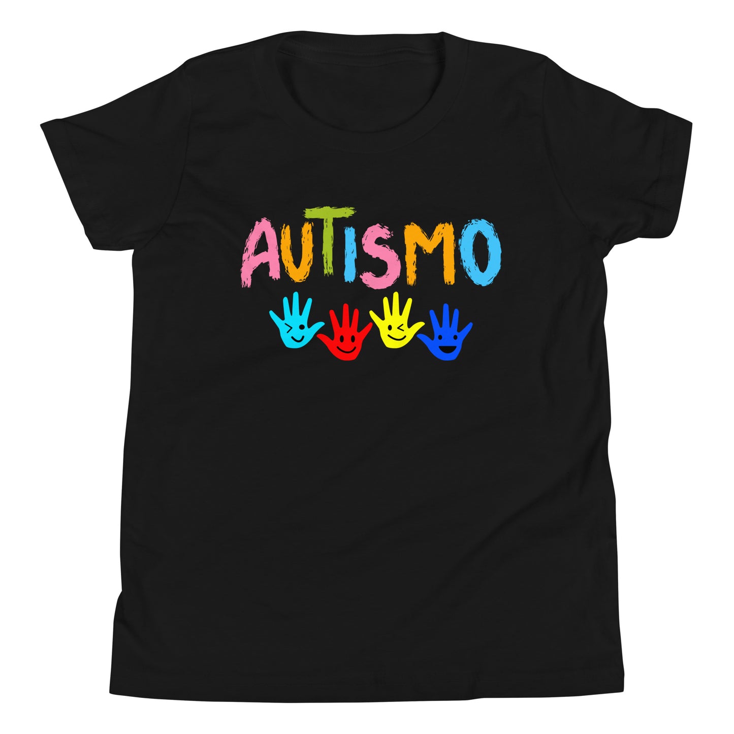 Autism Acceptance Together Quality Cotton Bella Canvas Youth T-Shirt