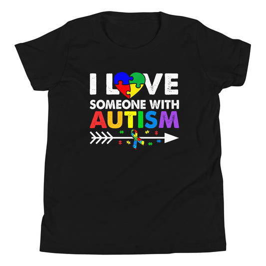 Autism Acceptance Together Quality Cotton Bella Canvas Youth T-Shirt