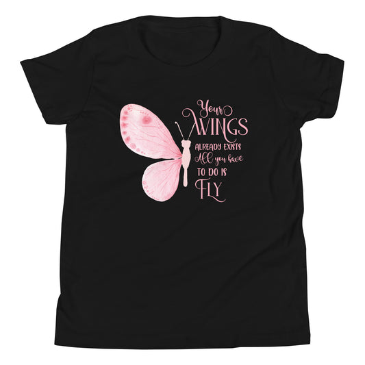 All You Have to Do is Fly Quality Cotton Bella Canvas Youth T-Shirt