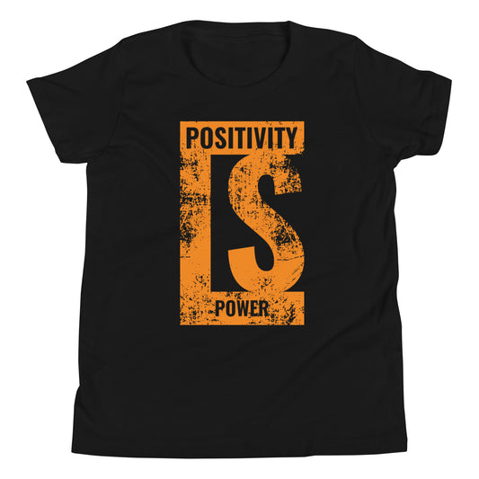 Positivity is Power Quality Cotton Bella Canvas Youth T-Shirt