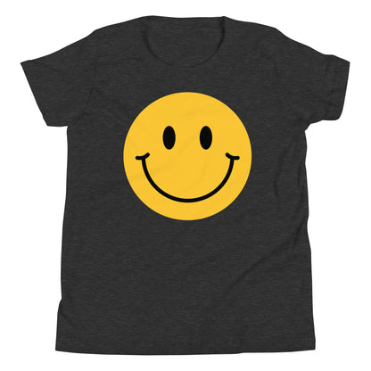 Smiley Face Quality Cotton Bella Canvas Youth T-Shirt