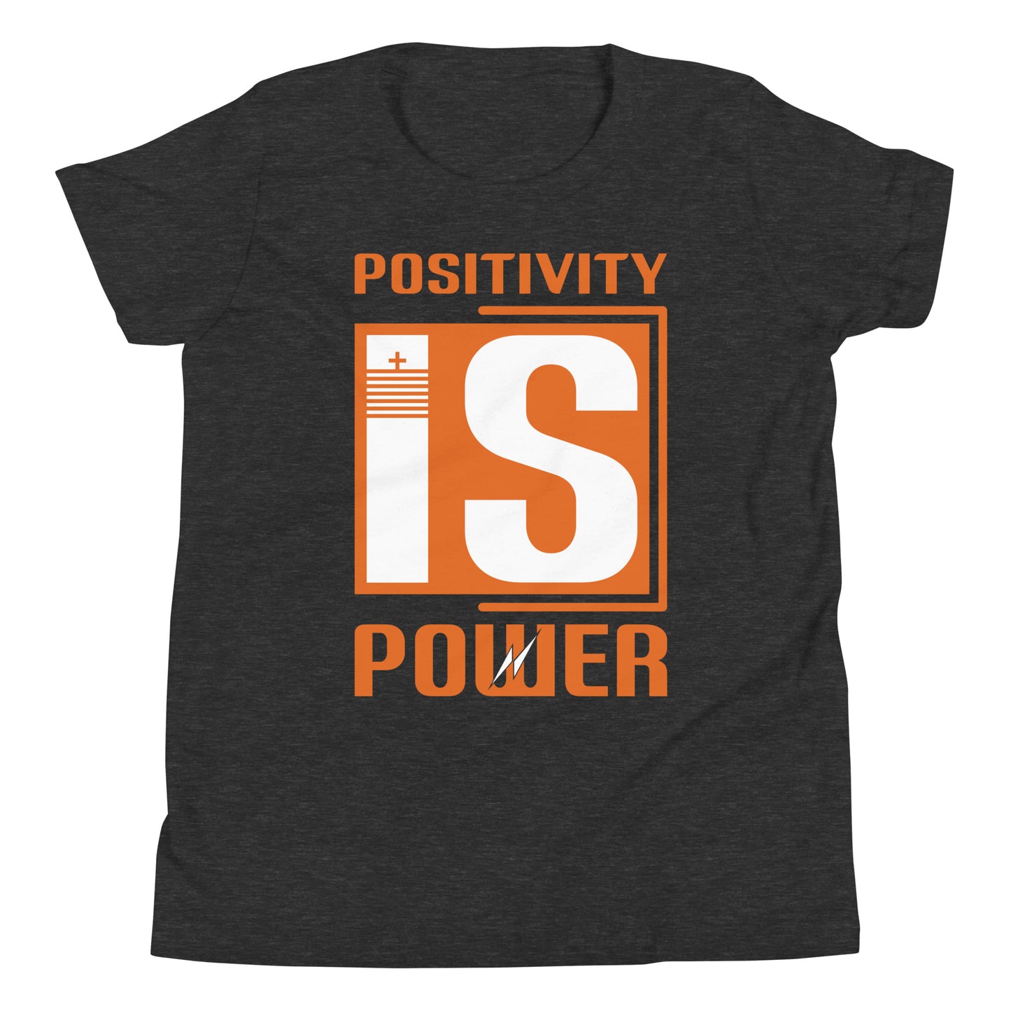 Positivity is Power Quality Cotton Bella Canvas Youth T-Shirt