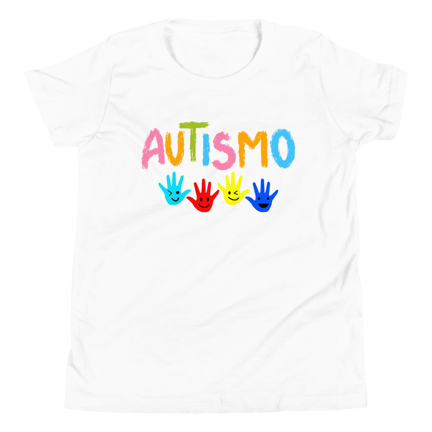 Autism Acceptance Together Quality Cotton Bella Canvas Youth T-Shirt