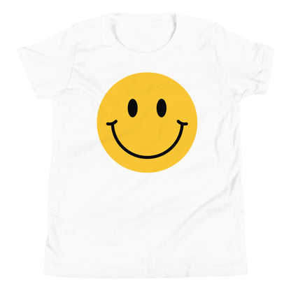 Smiley Face Quality Cotton Bella Canvas Youth T-Shirt