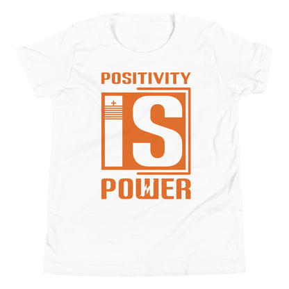 Positivity is Power Quality Cotton Bella Canvas Youth T-Shirt