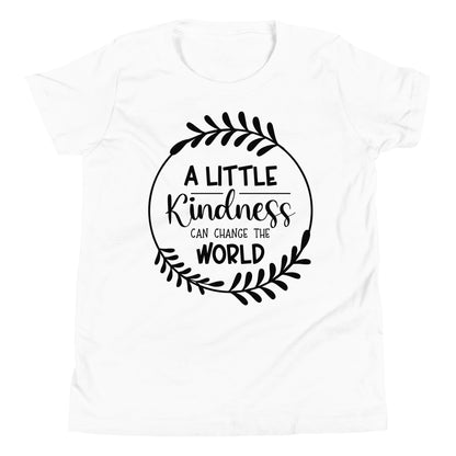 Kindness Can Change The World Quality Cotton Bella Canvas Youth T-Shirt